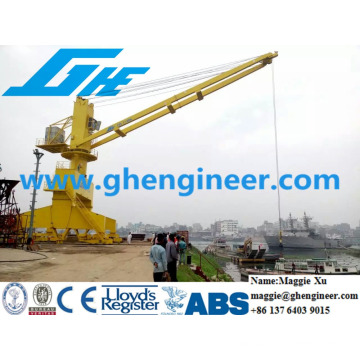 shipyard jetty wharf mobile portal crane